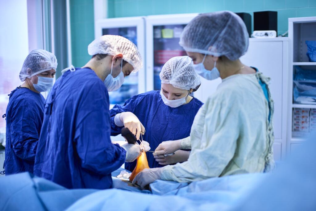 Операция на стопе